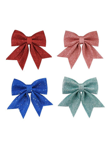 Sparking Bow Knot Christmas Tree Wall Hanging DP25H455