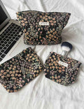Retro Floral Embroidery Portable Makeup Bag MK2BW6W10BOB404