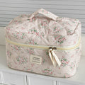 Quilted Floral Storage Bag - DippedShop Wholesale - #7923