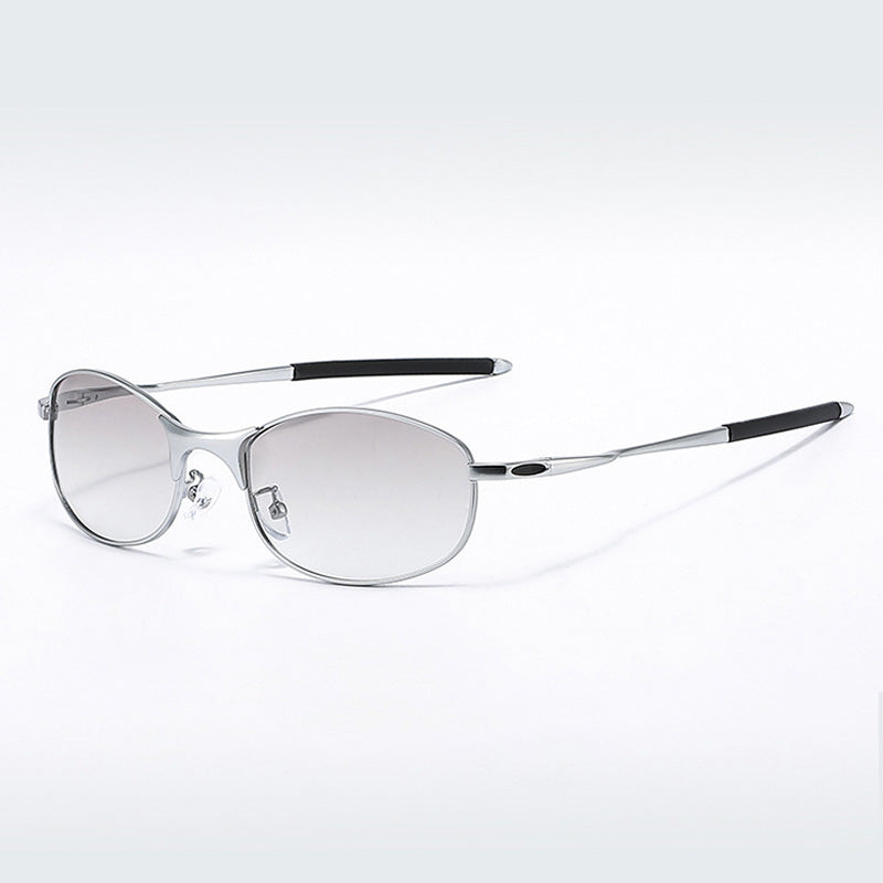 Oval Frame Polarized Cat-eye Sunglasses MK2PPIM6W6GSG206