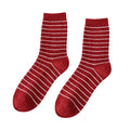 Winter Color Contrast Striped Warm Scrunch Socks 6W8FSO677