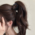 Mini Oval Hair Claw - DippedShop Wholesale - #0723