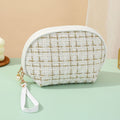 Tweed Cosmetic Bag - DippedShop Wholesale - #8067