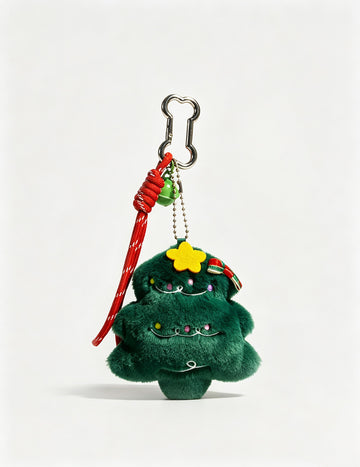 Funny Christmas Tree Doll Keychain Bag Charm 6W10BBC829
