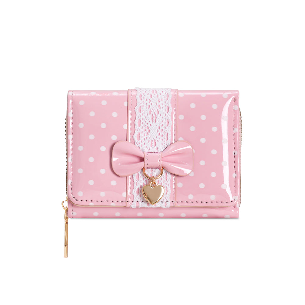 Polka Dot Trifold Wallet - DippedShop Wholesale - #1251