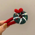 Plush Santa Hair Clip - DippedShop Wholesale - #8243