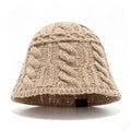 Slouchy Warm Cable Knit Bucket Hat 6W6HAT802