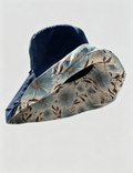 Summer Floral Print Reversible Wide Brim Sun Hat 8BK6HAT164T