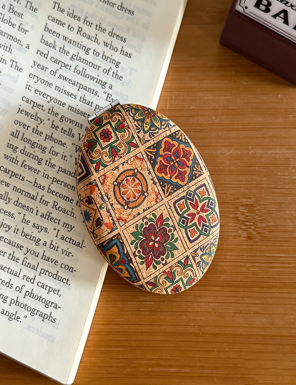 Vintage Ratten Floral Oval Dou - DippedShop Wholesale - #3811