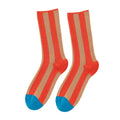 Trendy Color Contrast Striped Crew Socks 6W8FSO671