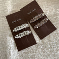 Rhinestone Hair Clips - DippedShop Wholesale - #5043