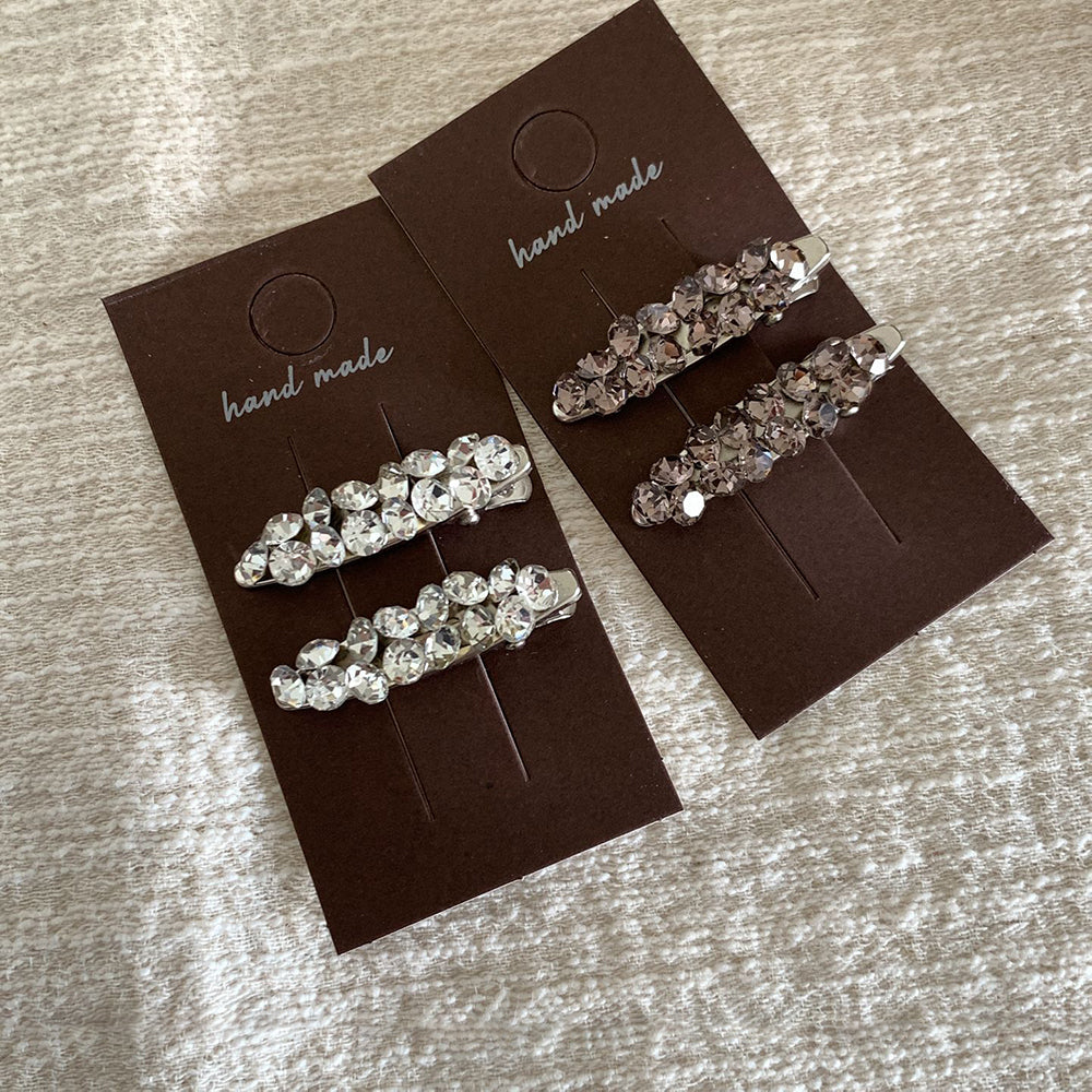 Rhinestone Hair Clips - DippedShop Wholesale - #5043