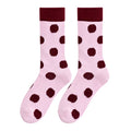 Colorful Polka Dot Tabi Crew Socks 6W8FSO651