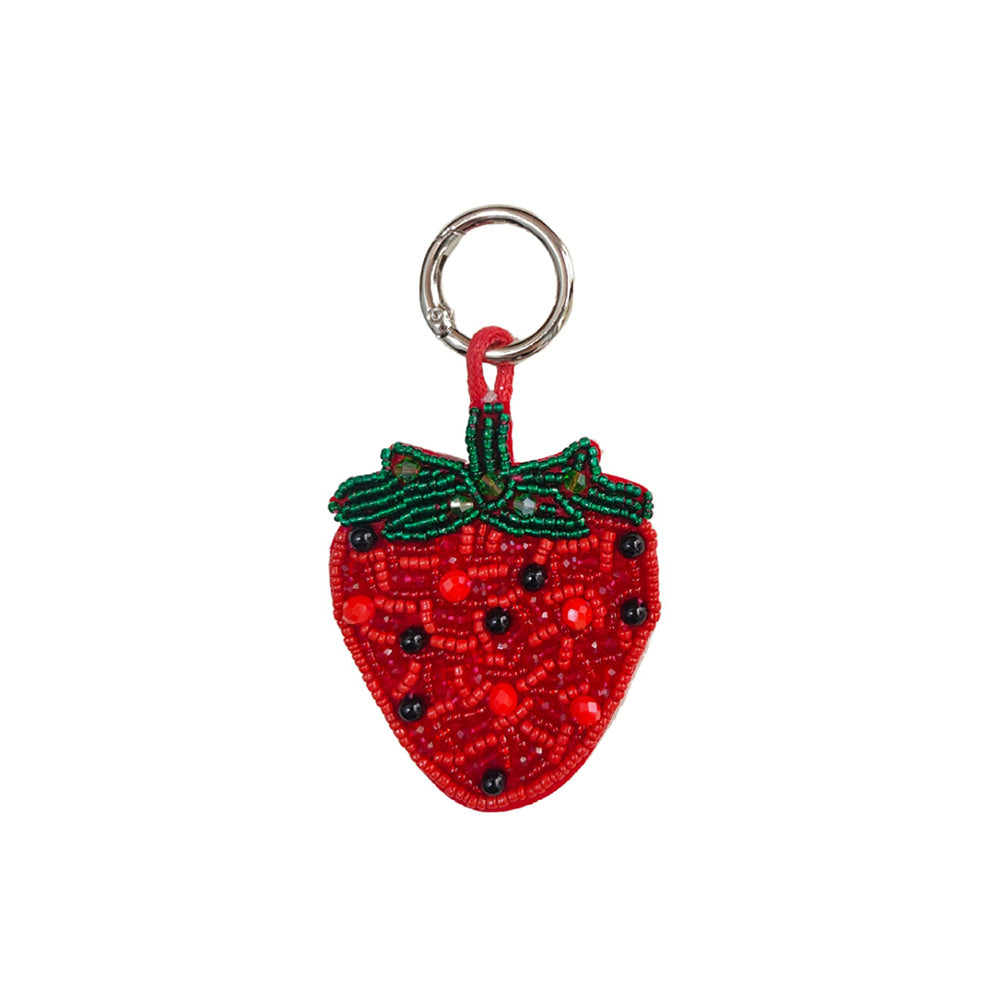 Creative Heandmade Beaded Lemon Pendant Bag Charm 6W10BBC815