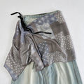 Vintage Asymmetrical Tie Waist Hip Scarf  Wrap 6W1SL46