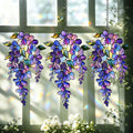 Wisteria Flower Stained Glass Window Hanging Suncatcher 6H7HLS194