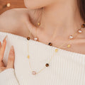 Stylish Double Layer Pearl Decor Necklace 6W6JNC958