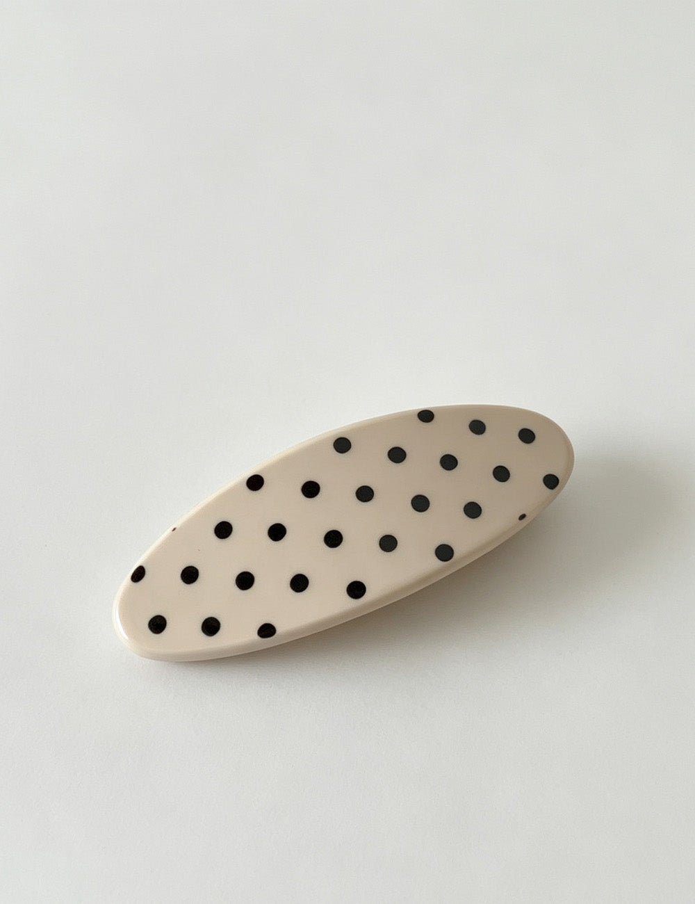 Cute Oval Polka Dots Print Hair Clips 6W6HCP1213