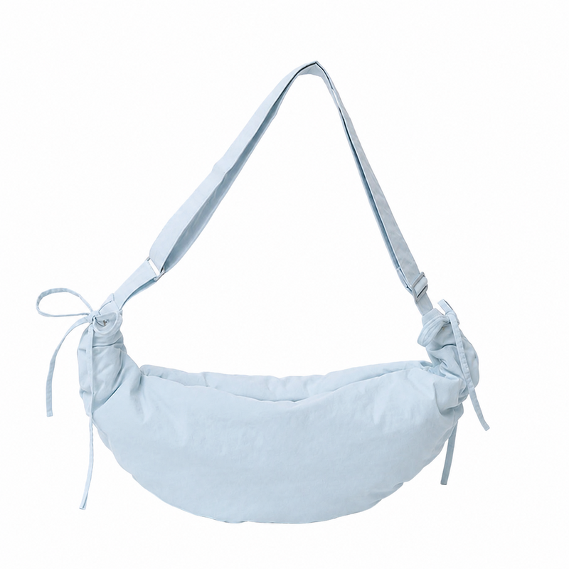 Fashion Ruched Large Capacity Crescent Bag 6W10BBG1807