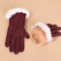 Elegant Suede Touch Screen Warm Gloves 6W6GLO95