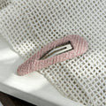 Simple Ruched Fabric No Crease Hair Clip 6W6HCP1620