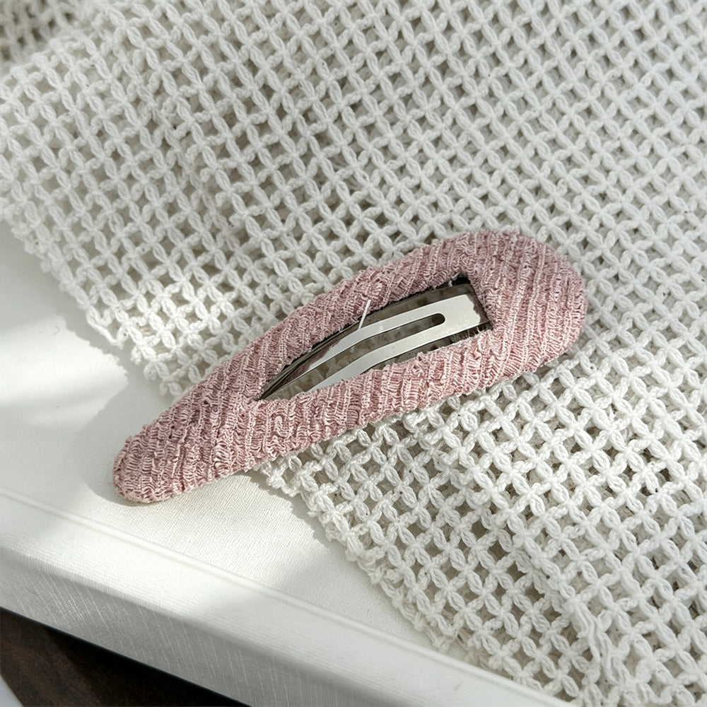 Simple Ruched Fabric No Crease Hair Clip 6W6HCP1620