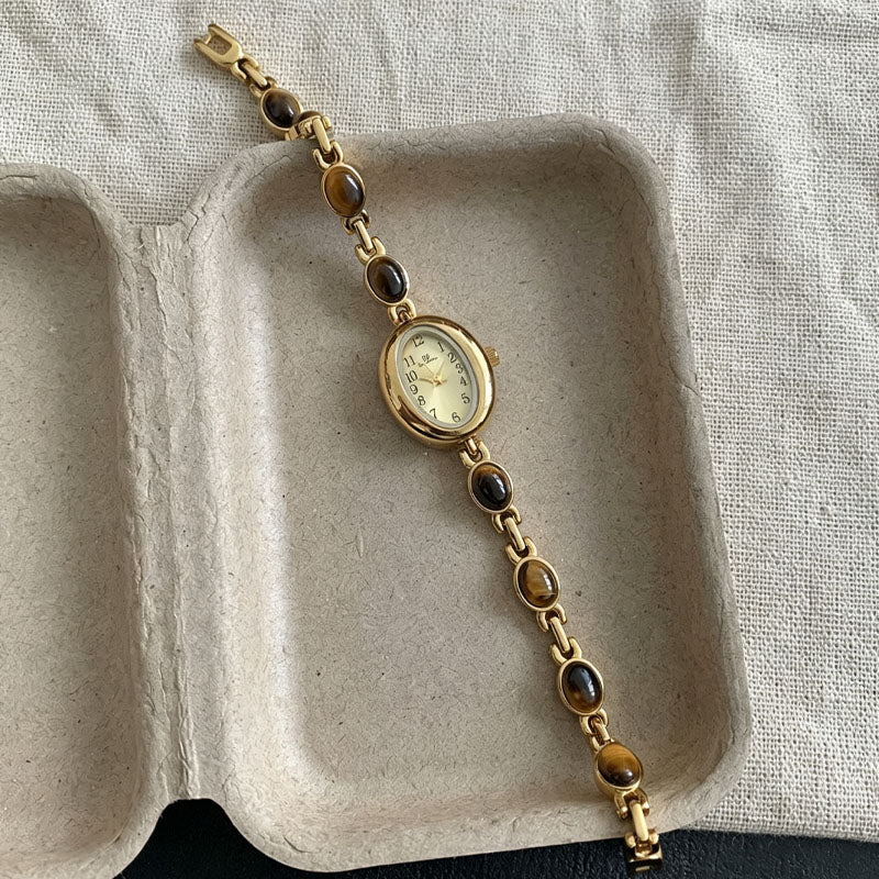 Mother-of-Pearl Quartz Watch - DippedShop Wholesale - #9155