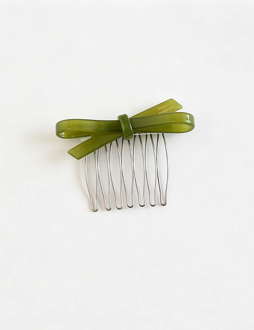 Cute 3D Bow Knot Clip Hair Comb 6W6HCP1259