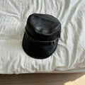 Vintage Leather Buckle Versatile Cap 6W6HAT793