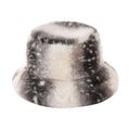 Fuzzy Plush Deer Print Warm Bucket Hat 6W6HAT824