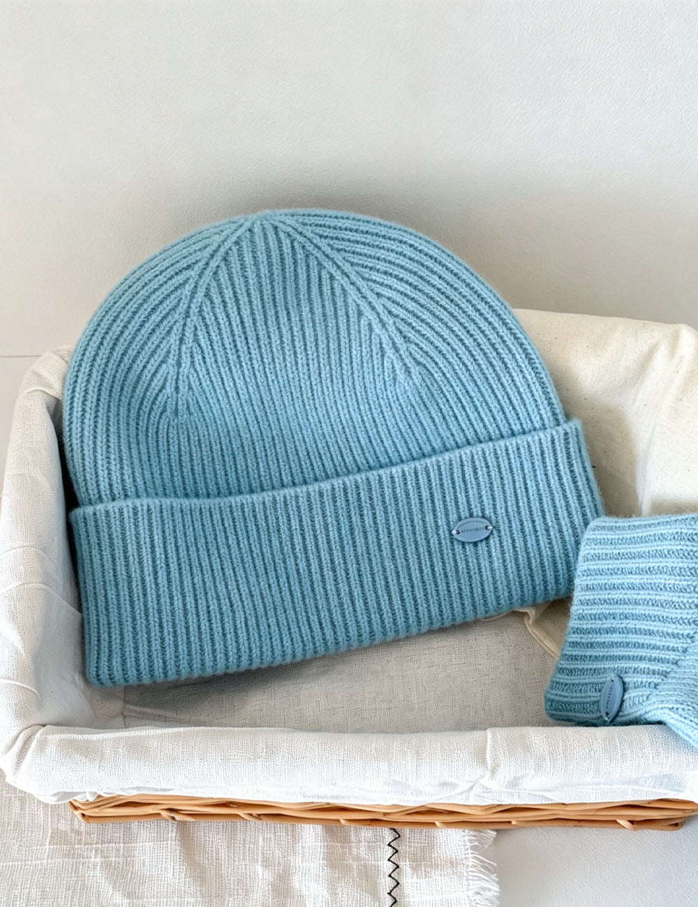 Simple Ribbed Knit Solid Color Beanie Hat 6W6HAT553