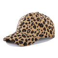 Trendy Corduroy Leopard Print Baseball Cap 6W6HAT821