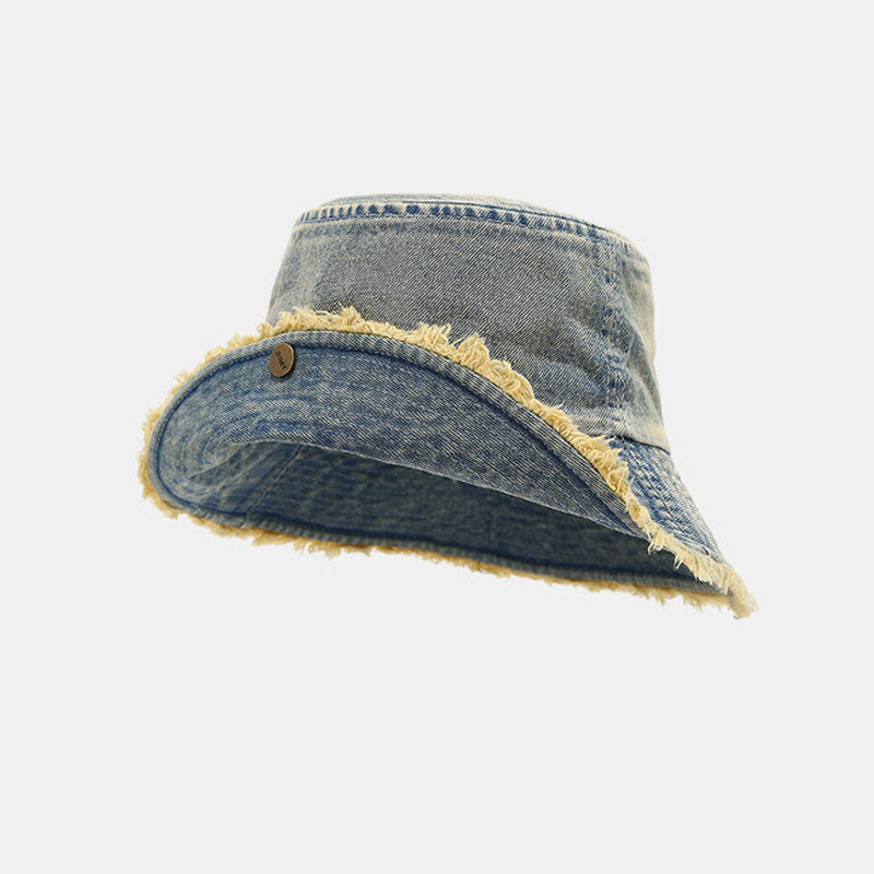Denim Bucket Hat - DippedShop Wholesale - #8451