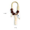 Pearl Fish Bead Bag Charm - DippedShop Wholesale - #2611