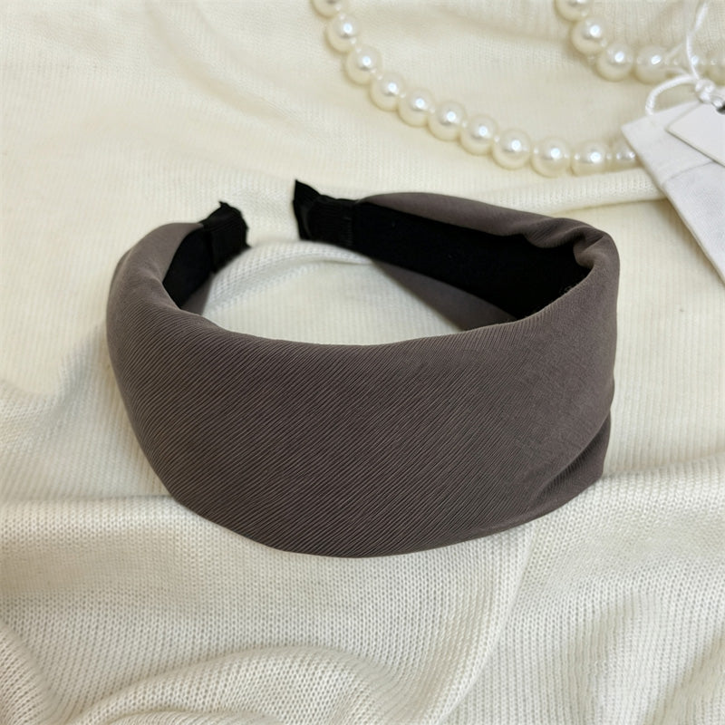 Trendy Solid Color Non-Slip Wide Headband 6W6HBD314