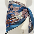 Trendy Floral Print Versatile Tie Waist Hip Scarf 6W6NSC235