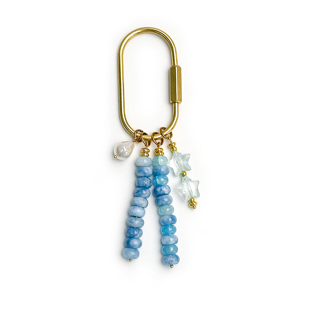 Beaded Star Bag Charm - DippedShop Wholesale - #7747