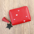 Heart Embroidery Coin Purse - DippedShop Wholesale - #1347