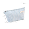 Bowknot Tweed Cosmetic Bag - DippedShop Wholesale - #0595
