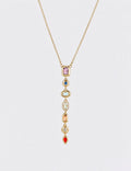 Cubic Zircon Pendant Necklace - DippedShop Wholesale - #6659
