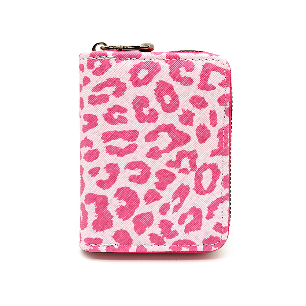 Leopard Print Card Case - DippedShop Wholesale - #9443
