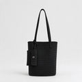 Vintage Woven Commuter Bucket Tote Bag 6W10BBG2467