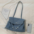 Casual Denim Flap Shoulder Bag 6W10BBG1351