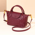 Trendy Handmade Woven Dumpling Crossbody Bag 6W10BBG2422
