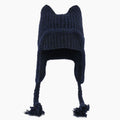Cute Solid Color Cat Ear Trapper Hat 6W6HAT640