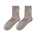 Floral Bowknot Crew Socks - DippedShop Wholesale - #3219