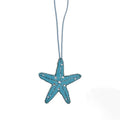 Chic Pearl Rhinestones Starfish Pendant Keychain 6W10BBC805