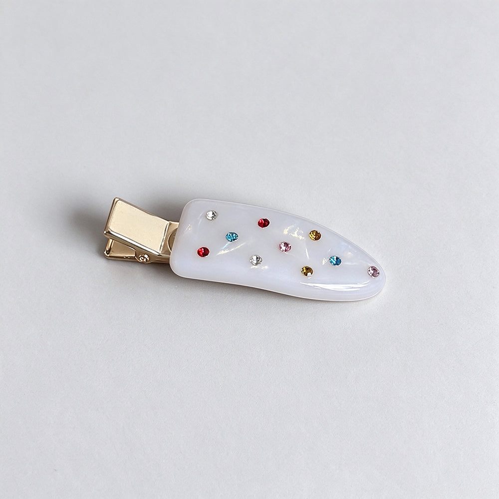 Rhinestone Duckbill Hair Claw - DippedShop Wholesale - #4451