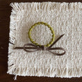 Refined Color Block Bowknot Elastic Hair Tie MK2BLW6W6HHT18