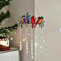Colorful Metal Birds Window Hanging Suncatcher 6H7HLS195